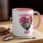 Literally Me Ryan Gosling Pink Ceramic Mug
