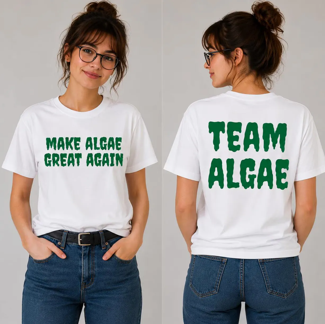 Make Algae Great Again — Environmental Messaging Shirt Make Algae Great Again — Environmental Messaging Shirt