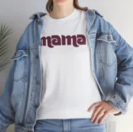Mama Phillies Baseball Shirt for Philadelphia Moms