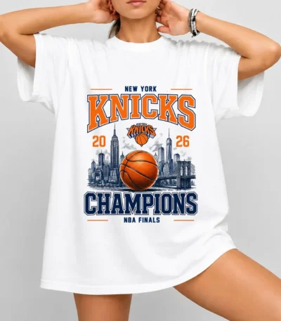 New York Knicks Champions 2026 NBA Finals Shirt