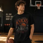 New York Knicks Vintage Basketball Graphic Shirt