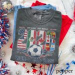 One Game One World 2026 World Cup Soccer Graphic Shirt