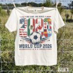 One Game One World 2026 World Cup Soccer Graphic Shirt