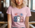 Patriotic Cats 4th of July Shirt — America 250