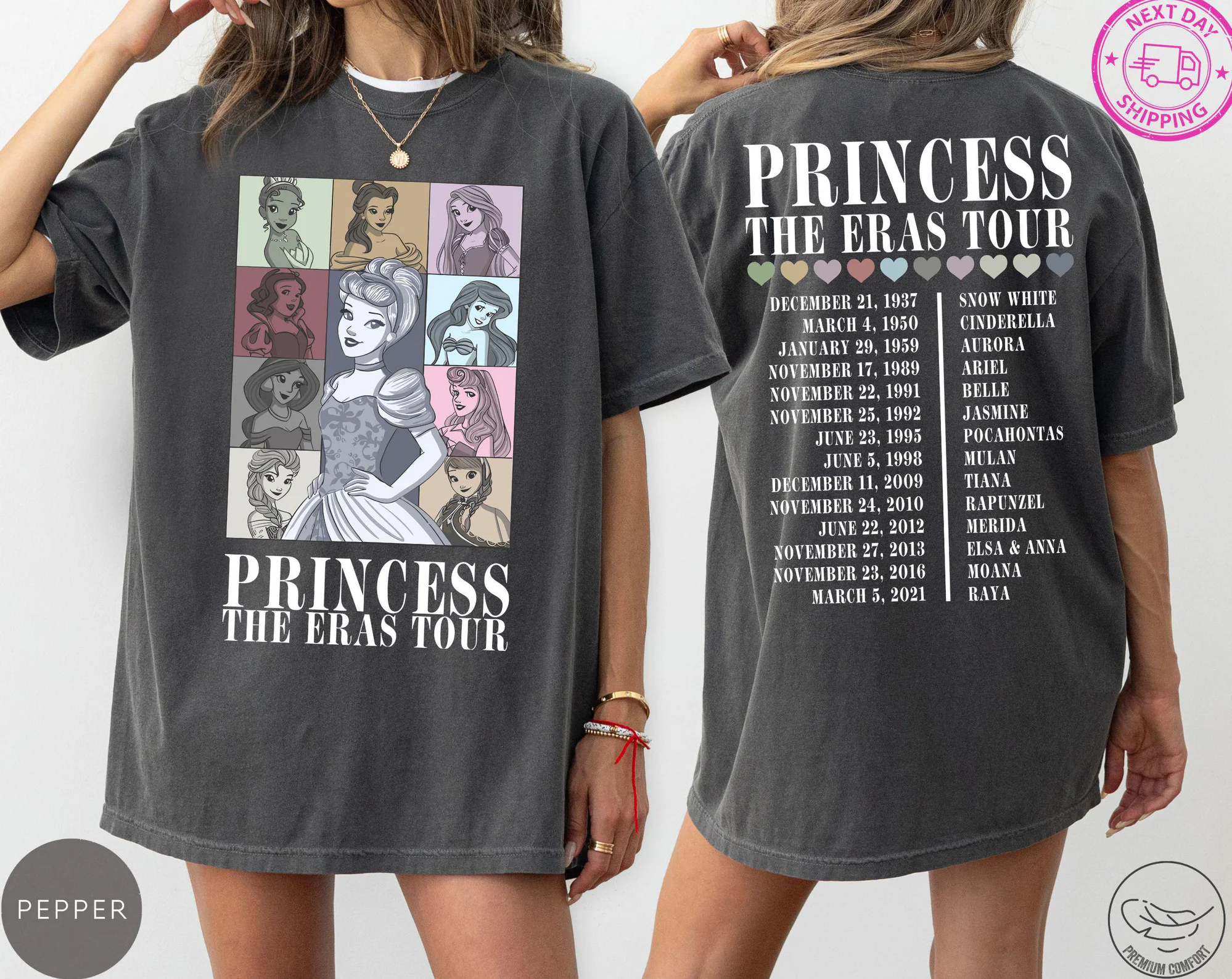 Princess The Eras Tour Disney Shirt Princess The Eras Tour Disney Shirt
