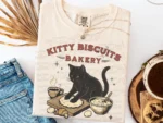 Purrfectly Kneaded Kitty Biscuits Bakery Shirt