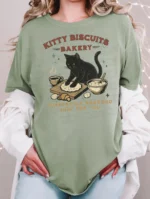Purrfectly Kneaded Kitty Biscuits Bakery Shirt