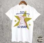 Rats Spelled Backwards is Star Rat Shirt
