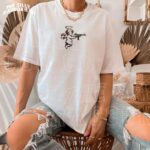 Retro Cupid Angel Rifle Vintage Dark Humor Graphic Shirt