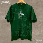 Retro Cupid Angel Rifle Vintage Dark Humor Graphic Shirt
