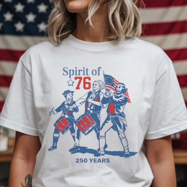 Spirit of 76 Drummer Shirt — American Heritage Design