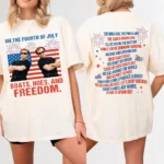 Step Brothers July 4th "Boats. Hoes. And Freedom." Shirt