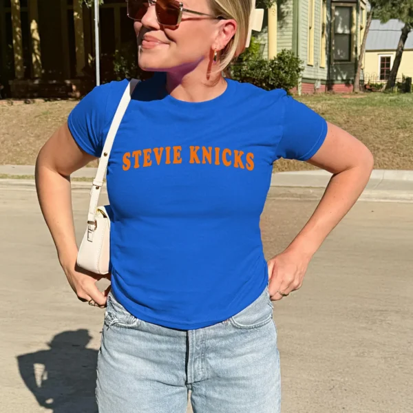 STEVIE KNICKS New York Basketball Baby Tee