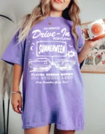 Summerween Drive-In Graphic Shirt | Horror Films All Summer