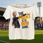 The Point Is To Win Game — Women's Basketball Shirt