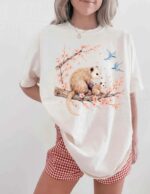 The Silly Raccoon Co Opossum Mama & Baby Shirt