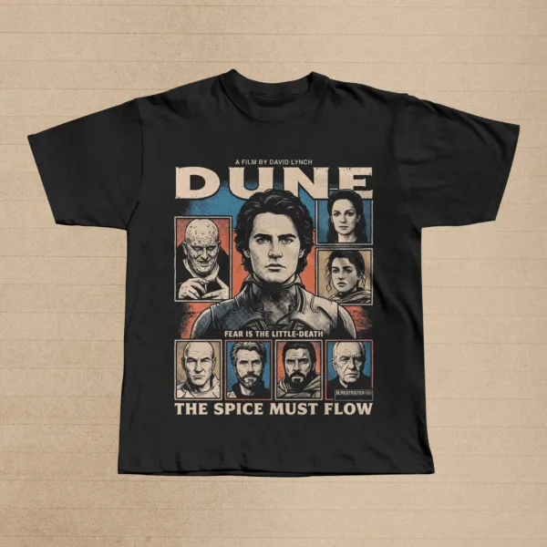The Spice Must Flow – Dune Movie Paul Atreides Shirt