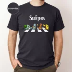 The Starters Abbey Road Pokémon Anime Graphic Shirt