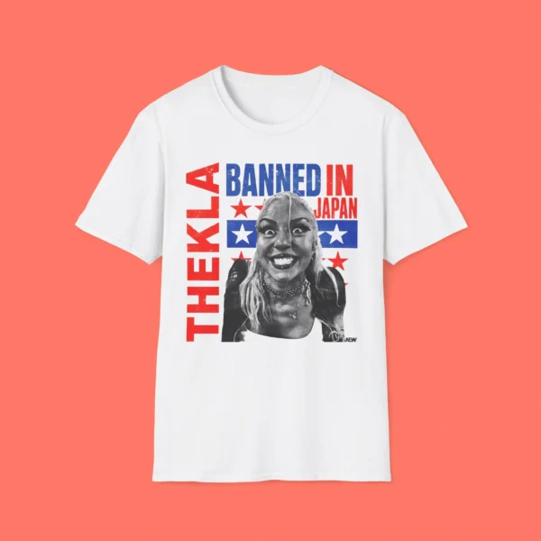 Thekla Banned In Japan Shirt Vintage Punk aew Collectible Shirt