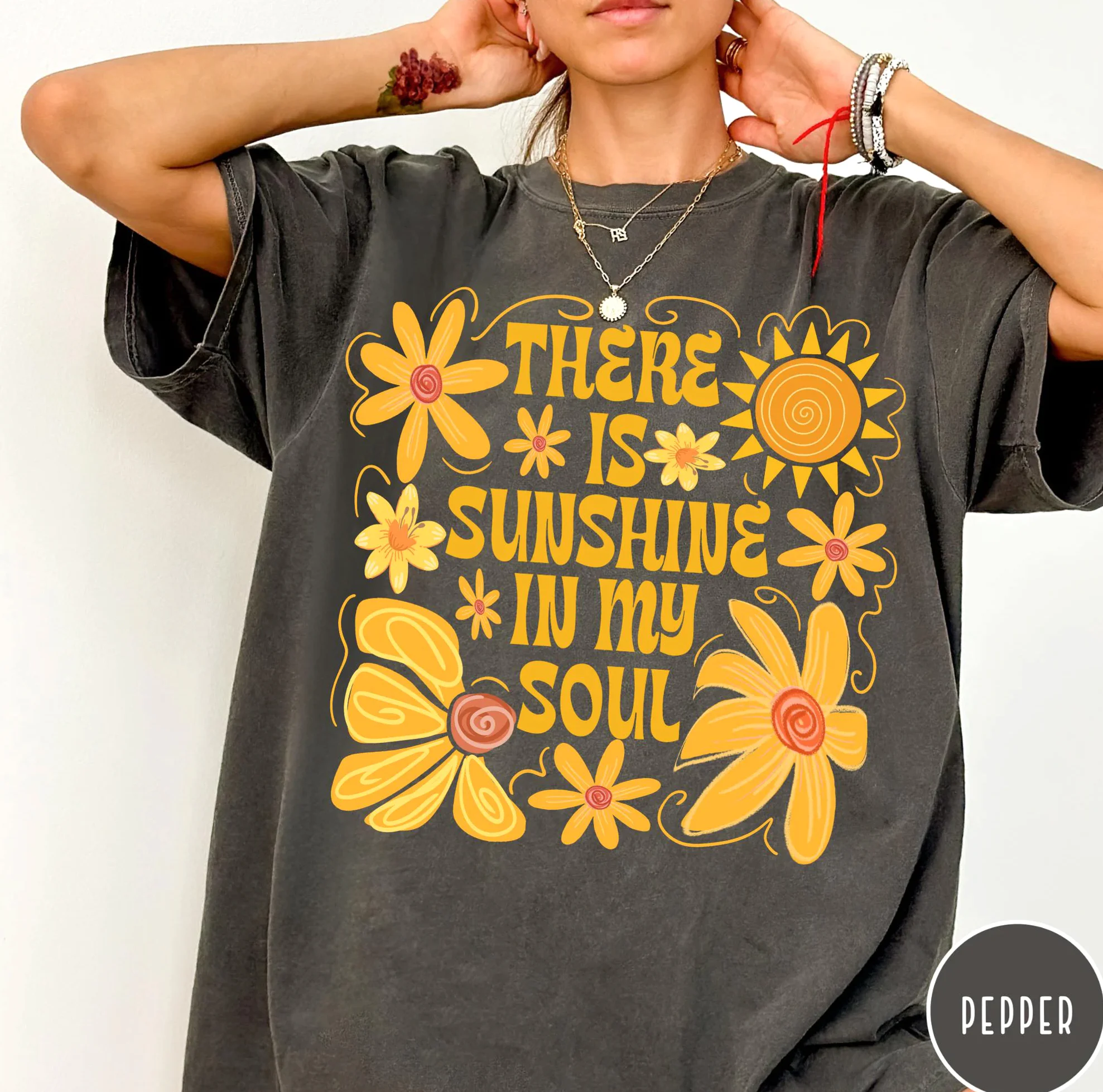 There Is Sunshine In My Soul Boho Aesthetic Shirt There Is Sunshine In My Soul Boho Aesthetic Shirt