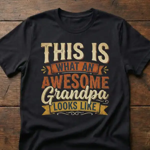 This Is What an Awesome Grandpa Looks Like Shirt
