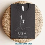 USA 1776-2026 Minimalist Patriotic Liberty Shirt