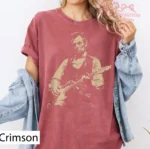 VIBECRAFTS STUDIO Abraham Lincoln Guitar Shirt