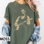 VIBECRAFTS STUDIO Abraham Lincoln Guitar Shirt