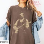 VIBECRAFTS STUDIO Abraham Lincoln Guitar Shirt
