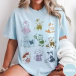 Vintage Kitten Retro Oversized Comfort Shirt