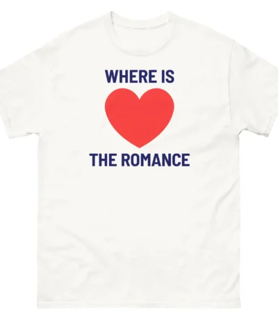 Where Is The Romance | Thoughtful Design Shirt