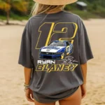 12 Ryan Blaney NASCAR Vintage Racing Shirt