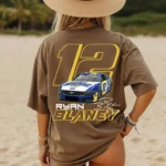 12 Ryan Blaney NASCAR Vintage Racing Shirt