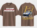 12 Ryan Blaney NASCAR Vintage Racing Shirt