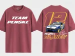 12 Ryan Blaney NASCAR Vintage Racing Shirt