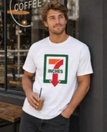 7 INCHES Adult Innuendo Parody Streetwear Graphic Shirt