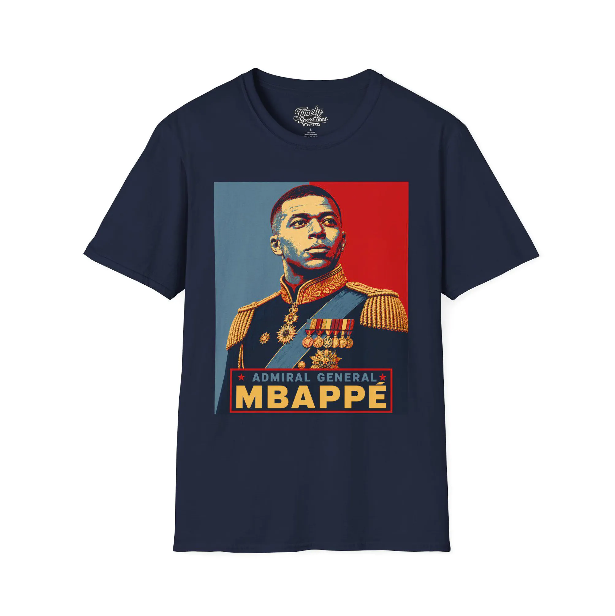Admiral General Mbappé Shirt — Propaganda Football Graphic Admiral General Mbappé Shirt — Propaganda Football Graphic