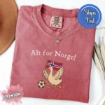 Alt for Norge! Norway Pride Soccer World Cup Shirt
