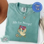 Alt for Norge! Norway Pride Soccer World Cup Shirt