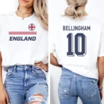 Bellingham #10 England Football Tribute Shirt