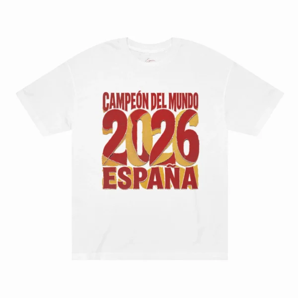 Campeón del Mundo 2026 España Shirt — Spain World Cup
