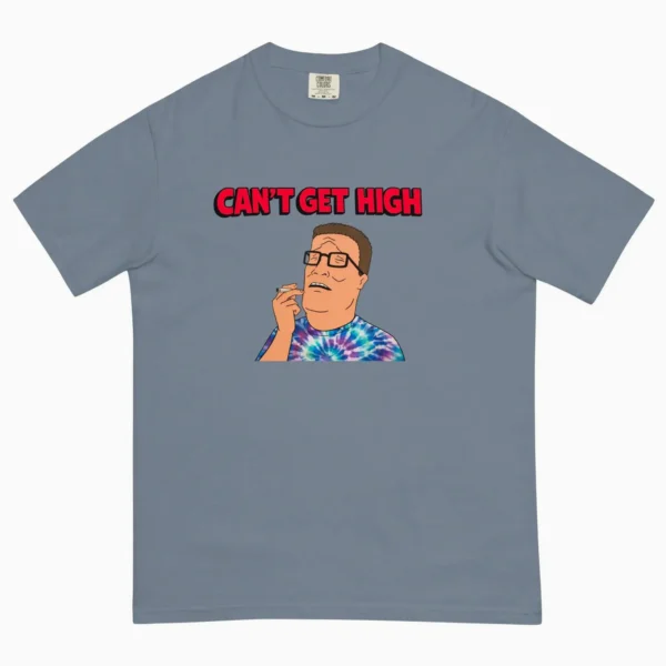 Can't Get High Tie-Dye Graphic Concert Shirt