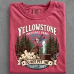 Do Not Pet The Fluffy Cows Shirt — Yellowstone Design