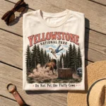 Do Not Pet the Fluffy Cows — Yellowstone Bison Shirt