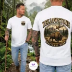 Do Not Pet the Fluffy Cows Yellowstone Bison Shirt