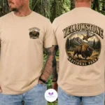 Do Not Pet the Fluffy Cows Yellowstone Bison Shirt