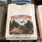 Do Not Pet the Fluffy Cows — Yellowstone Bison Shirt