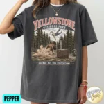 Do Not Pet The Fluffy Cows Yellowstone Shirt