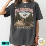 Do Not Pet The Fluffy Cows — Yellowstone Wildlife Shirt