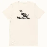 Do not pet the wildlife Shirt – Bison Toss Design
